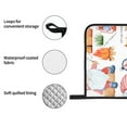 thumbnail image 4 of Fotbe Gnome Camping for 4Pcs Oven Mitts and Pot Holders, 500℉ Heat Resistant Oven Mitts , Non-Slip Silicone Surface Safe for Baking, Cooking, BBQ, 4 of 6
