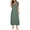 Green, variant on Qiopertar Women's Casual Maxi Dress with Pockets Round Neck Short Sleeve Loose Fit Long Dress Solid Color Comfy Beach Vacation Travel, Light Blue 5XL