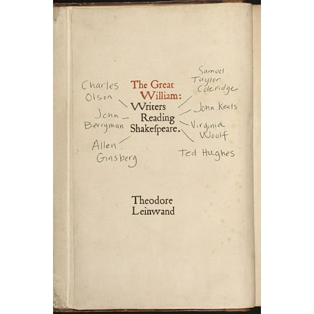 Great Writers - The Great William : Writers Reading Shakespeare
