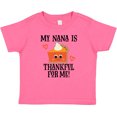 thumbnail image 3 of Inktastic Thanksgiving Nana Thankful for Me Boys or Girls Baby T-Shirt, 3 of 5