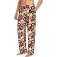 thumbnail image 3 of Kdxio Snake Print Men's Sleep Pajama Pant Lounge Pants with Pockets, 3 of 8