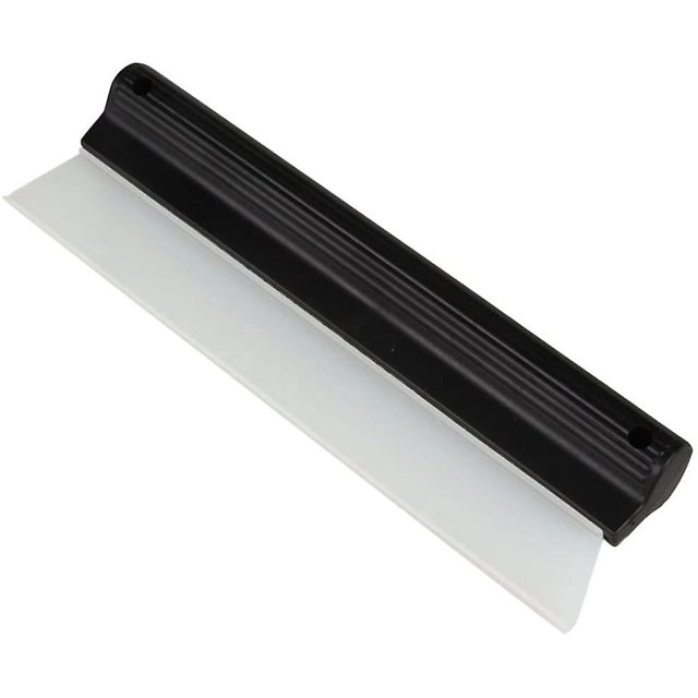 Escobilla de goma de silicona para cepillo de ventana de coche y espejo de ventana negro. Afortunado Sencillez