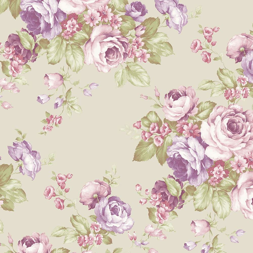 Grand Floral Wallpaper