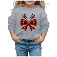 thumbnail image 1 of Chandail en Molleton pour Enfants Filles Manches Longues Imprimé Chandail en Molleton Col Rond Chandail Vêtements d'Automne Filles Vêtements pour Tout-Petits 3-4 Ans, 1 of 4