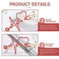 thumbnail image 4 of Miangastore Safety Pin Ecg Stethoscope Lapel Pin Red 1 Pcs, 4 of 8