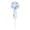 Blue, variant on UNLLLL Mini Fan Portable Fan, Handheld Personal Fans with Lanyard, USB Rechargeable Handheld Fan with Cute Cartoon Animal Graffiti, for Outdoor, Travel, Hiking, Camping (Pink, Panda)