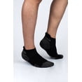 thumbnail image 3 of OTECKA Unisex Basic Performance Ankle Socks with Moisture-Wicking - Cushion Comfort Ankle Socks, Black, Small-Medium, 3 of 5