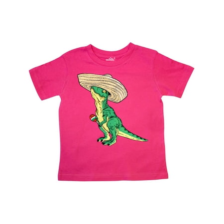 

Inktastic Cinqo De Mayo Baby Rex in Sombero Gift Toddler Boy or Toddler Girl T-Shirt