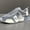 White and Grey, variant on Men'S Casual Height-Increasing Popular Sports Shoes. Breathable New Style Thick-Soled Dad Sneakers,