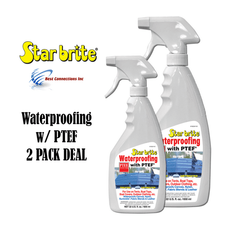 Waterproofing W/ PTEF 22oz Marine Fabric Cleaning Supply StarBrite 81922 2 (Best Thread For Marine Upholstery)