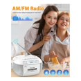 thumbnail image 4 of CD Cassette Player FM AM Tape CD Player EU PLUG, 4 of 5