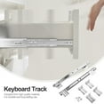 thumbnail image 2 of CIMAXIC 2 Pairs Computer Desk Drawer Slides Practical Close Drawer Track Rail Sliding,13.78"X0.98"X0.35", 2 of 5
