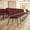 Maroon Fabric/Silver Vein Frame, variant on Emma + Oliver Charcoal Gray Multipurpose Church Chairs - 18.5 in. Wide