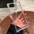 thumbnail image 2 of Clear Phone Case For Samsung Galaxy S22 S23 Ultra S21 S20 Fe Plus A54 A53 A52 A52S A34 A12 Transparent Shockproof Silicone Cover, 2 of 4
