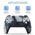 thumbnail image 4 of Skin Sticker for PS5 Slim Standard Disc Digital Edition Console and Controllers Decals for Playstation 5 (Robot,PS5 Digital Edition), 4 of 5