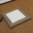 thumbnail image 3 of Cojines de almohadas cuadradas para el piso, inserto de almohada para el piso Asiento Taburete Puf Transpirable 45cm Cola Cojín de asiento de algodón de lino, 3 of 8