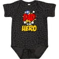 thumbnail image 3 of Inktastic Dad is My Hero Boys or Girls Baby Bodysuit, 3 of 5