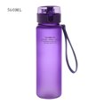 thumbnail image 2 of Yuarrent Botella de agua portátil de plástico taza para beber a prueba de fugas deportes viaje Drinkware botella al aire libre, verde, 560ML Type6 NO6 Yuarrent HA004187-01, 2 of 6