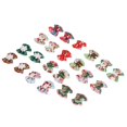 thumbnail image 3 of 22 lazos navideños para perros, bonitos y elegantes lazos para el pelo para mascotas con banda de goma para mascotas, gatos y perros, 3 of 12