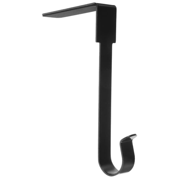 Homoyoyo Metal Christmas Hooks Black for Mantel Decoration Easy to Install