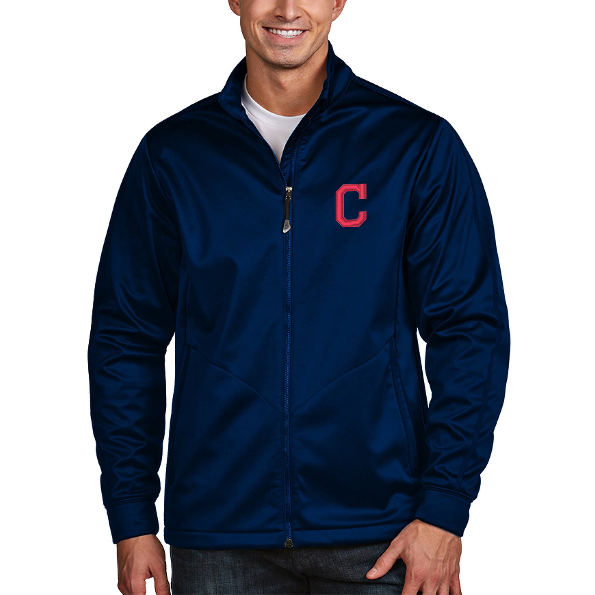 Cleveland Indians Antigua Golf Full-Zip 