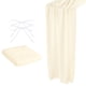 thumbnail image 1 of Camino de mesa de Gasa Unique Bargains 28 x 120 pulgadas rústico Beige blanco, 1 of 6