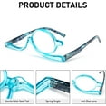 thumbnail image 4 of 2 Pairs Makeup Reading Glasses for Women Magnifying Flip Down Cosmetic Readers, 4 of 7