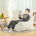 thumbnail image 4 of Cozy Classic Corduroy Bean Bag Chair Oversized Adult Comfy Lounge Chair for Living Room, Bedroom, or Dorm, 4 of 7