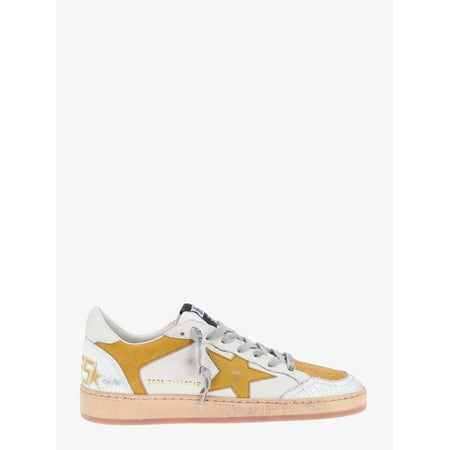 

GOLDEN GOOSE DELUXE BRAND BALL STAR DOUBLE QUARTER MAN Yellow SNEAKERS