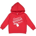thumbnail image 2 of Inktastic Someone in Michigan Loves Me Toddler Hoodie, 2 of 4