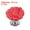 Red, variant on Uxcell Vintage Floral Cabinet Knobs Ceramic Round Drawer Knobs Dresser Knobs Door Hardware Pull Handles Blue 2