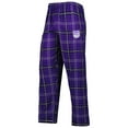 thumbnail image 2 of Men's Concepts Sport Purple/Black Sacramento Kings Ultimate Plaid Flannel Pants, 2 of 4