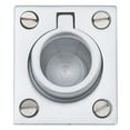 thumbnail image 1 of Flush Ring Pull, Satin Chrome, 1 of 1