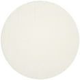 thumbnail image 5 of SAFAVIEH Santa Monica Chelsey Solid Shag Runner Rug, White, 2'3" x 11', 5 of 11