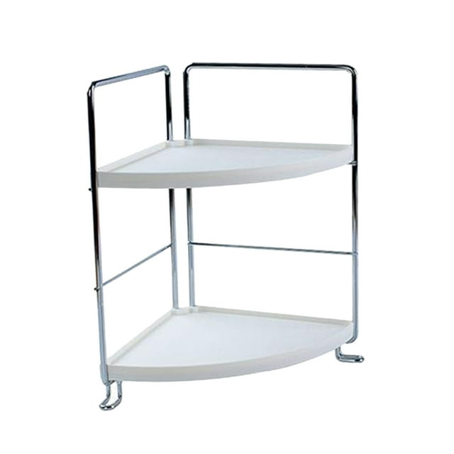 Estante de Especias de Cocina de 2 Niveles Sunnimix Organizador de Almacenamiento Plata