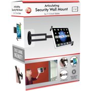 CTA Digital Articulating Security Wall Mount for 7-13 Inch Tablets, including iPad 10.2-inch (7th/ 8th/ 9th Generation) - 7 to 13 Screen Support - 1