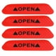 thumbnail image 2 of Pegatina reflectante para coche, 4 unidades, autoadhesiva, para puerta de coche, pegatina de seguridad para coche de alta capacidad, 2 of 9