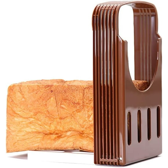 Bread Slicer Adjustable Toast Slicing Rack Homemade Bread Slices with Anti-Slip Mat