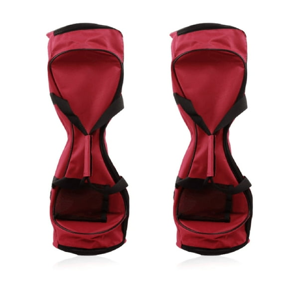 2Pack Carrying Handbag Bag for 6.5" 7" and 8" Self-Balancing Scooter Two-Wheel Hover Board Bag Smart Balancing Scooters Storage Durable Portable Carrying Bag Red