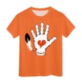 thumbnail image 5 of Gerichy Summer Short T-Shirts for Girls Short Sleeve Graphic Prints Tees Funny Crewneck Tops Summer Short T-Shirts for Girls Trendy Tops Kids Girls Short Sleeve Tee T Shirt Casual Fit Basic Shirt, 5 of 6