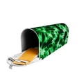 thumbnail image 5 of Pofeuu Green Tie Dye Print Mailbox Covers Letterbox Cover Mailbox Wrap for Home Garden Yard Outdoor Decor -25.5x21 in, 5 of 8