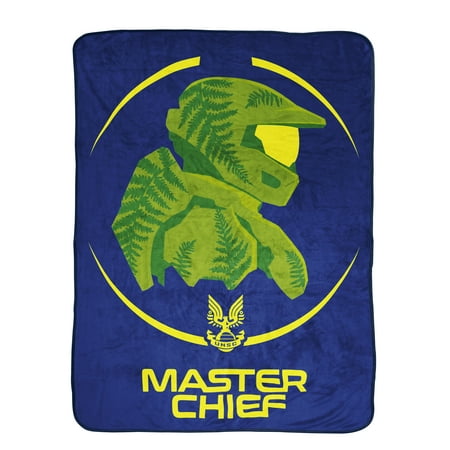 Halo Infinite 'Master Chief' 46" x 60" Plush Throw, Gaming Bedding