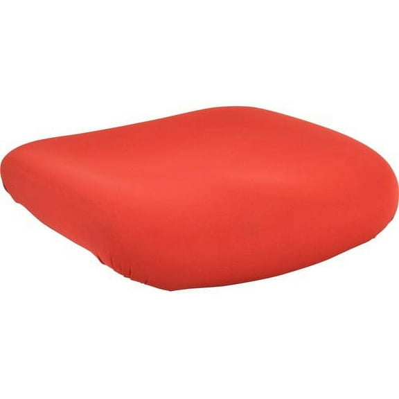Lorell, Padded Fabric Seat Cushion for Conjure Executive Mid/High-back Chair Frame, 1 Each, Red