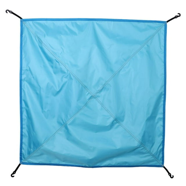 koolsoo Bâche de Pluie de Randonnée Bâche de Tente de Plage Bâche pour le camping, Bleu Bleu02