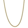 thumbnail image 2 of 14K Yellow Gold 4.3mm Solid Miami Cuban Chain Necklace Size 22, 2 of 4