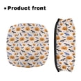 thumbnail image 2 of HELLHERO Pumpkin Bat Walker Seat Cushion Cover Reusable Stain Proof Seat & Backrest Cover Set and Fits Rollators for Elder, 2 of 7