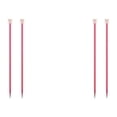 thumbnail image 1 of serony Color Random Single Pointed Knitting Needles Sweater Weaving Needle Handknitting Tool Home Supplies 13.78 Inch 6.5mm 2Set, 1 of 6