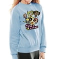 thumbnail image 1 of Eighties Power Girls Powerpuff Women's Sweatshirt, 1 of 3