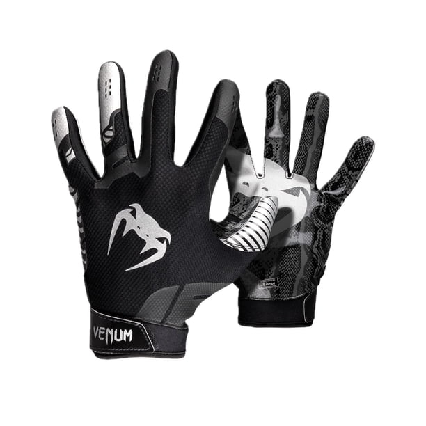 Guantes de Fútbol Americano Venum Elite con Tecnología de Agarre Snakeskin SFIA