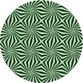 thumbnail image 1 of Ahgly Company Machine Washable Indoor Square Transitional Light Green Area Rugs, 3' Square, 1 of 7